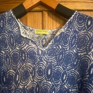 Sigrid Olsen Signature lightweight blue summer sweater